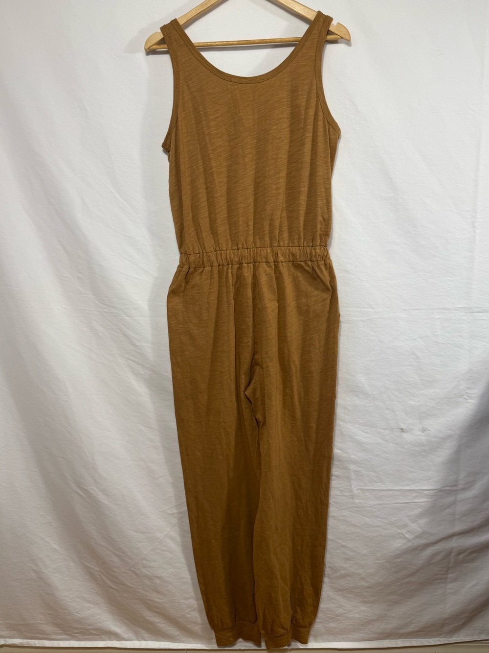 Set to Go Textured Jumpsuit in Camel from Three Bird nest - Picture 2 of 5